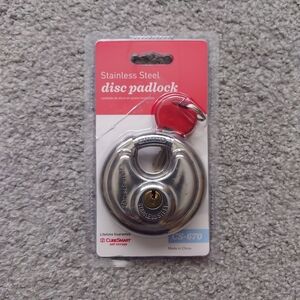 CubeSmart Stainless Steel 2 3/4" Disc Padlock CS-670 Lock